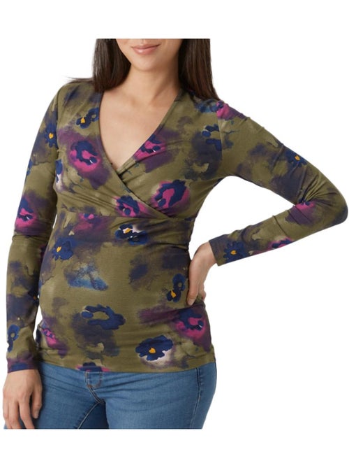 T-shirt Premaman a Maniche Lunghe Mamalicious da Donna - Kiabi T-shirt Premaman a Maniche Lunghe Mamalicious da Donna - Kiabi