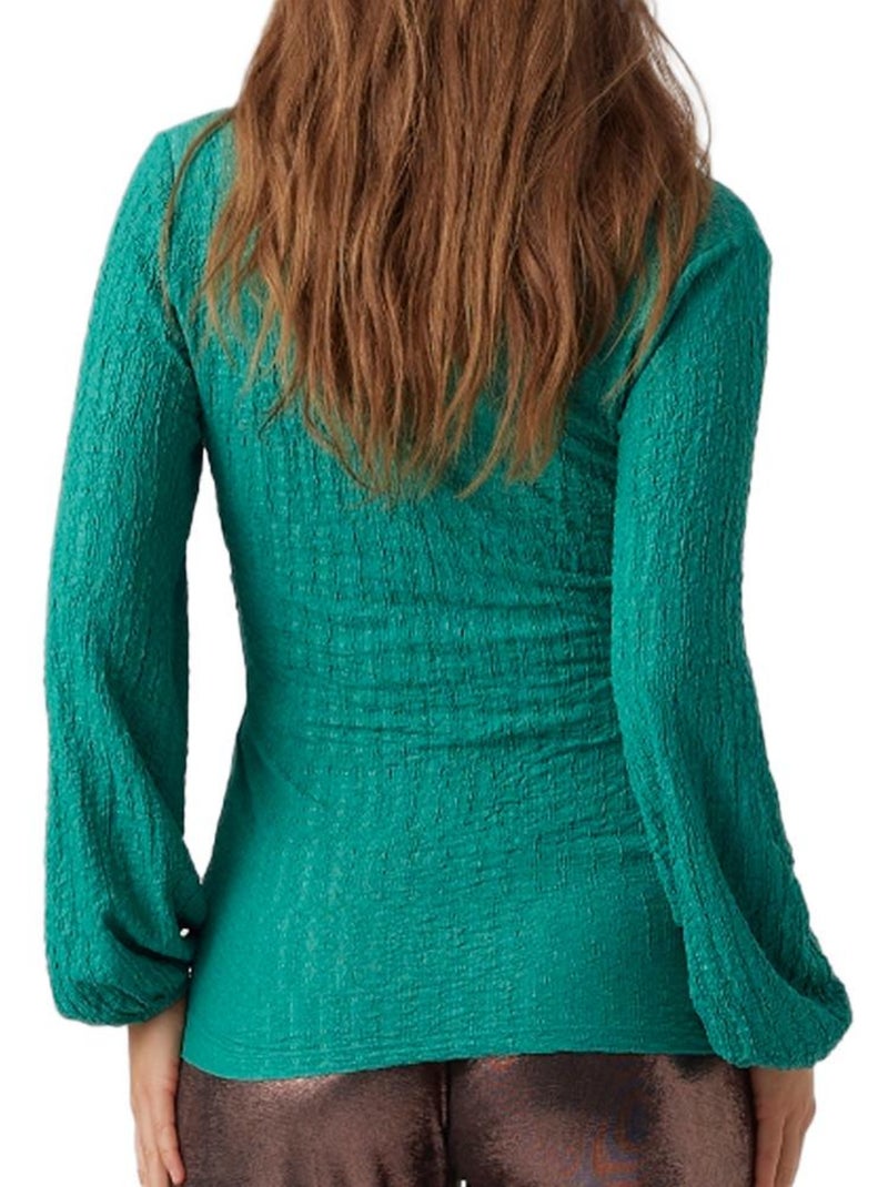 T-shirt Premaman a Maniche Lunghe Mamalicious Verde - Kiabi