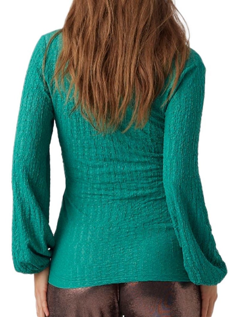 T-shirt Premaman a Maniche Lunghe Mamalicious Verde - Kiabi