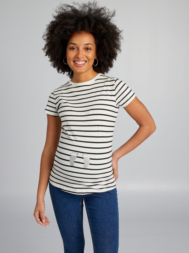 T-shirt premaman BIANCO - Kiabi