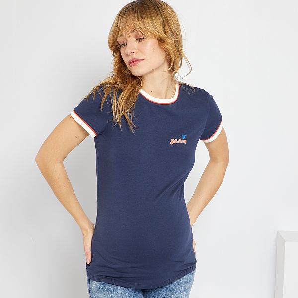 T-shirt premaman 'Disney' premaman - BLU - Kiabi - 10,00€