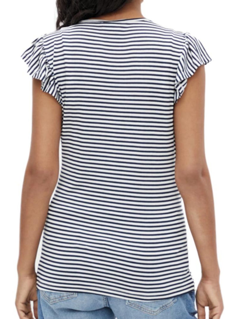 T-Shirt Premaman Donna Mamalicious Bianco - Kiabi