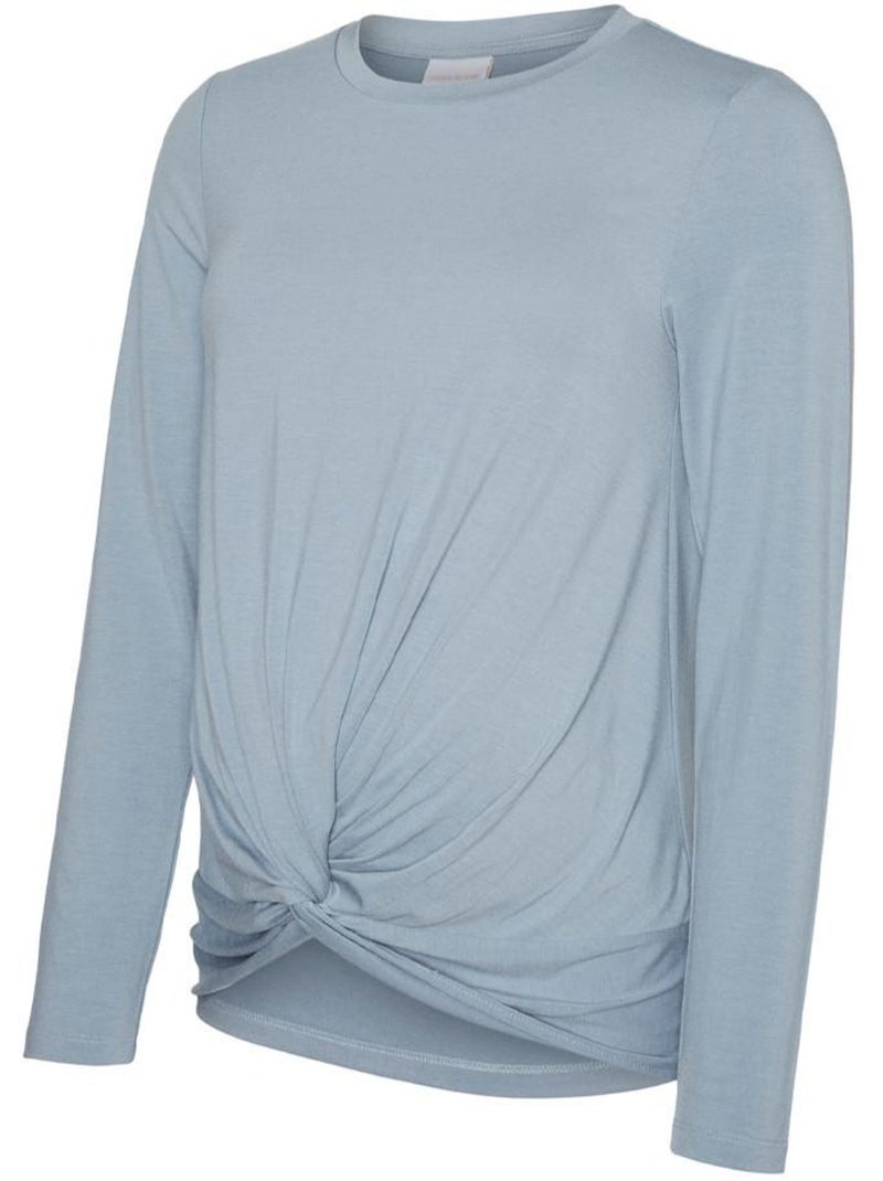 T-Shirt Premaman Donna Mamalicious Blu - Kiabi