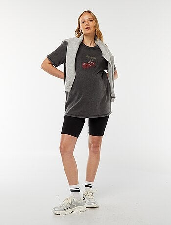 T-shirt premaman 'Only maternity' maniche corte