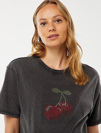 T-shirt premaman 'Only maternity' maniche corte