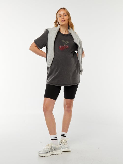 T-shirt premaman 'Only maternity' maniche corte - Kiabi