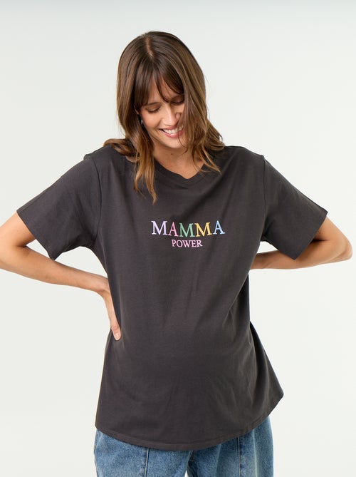 T-shirt premaman stampata - Kiabi