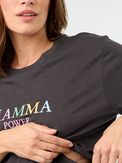 T-shirt premaman stampata - Kiabi