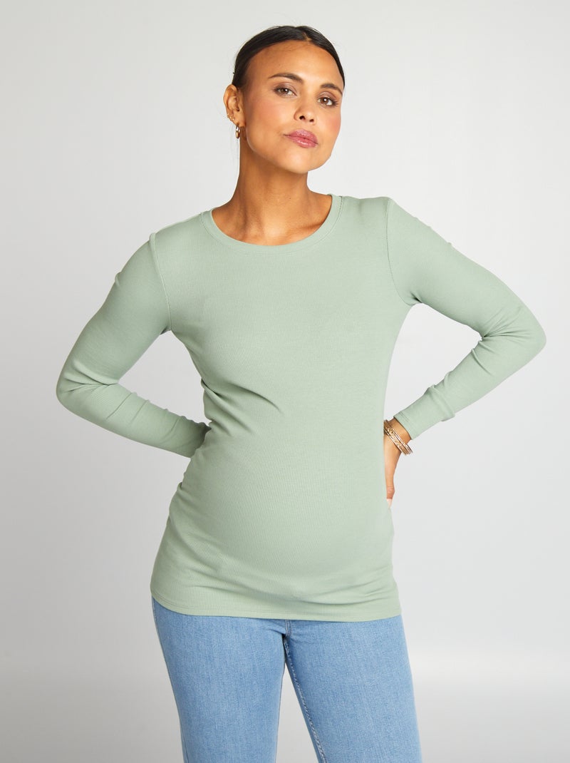 Moda Premaman Maglietta Gravidanza Simpatica Maglia Premaman