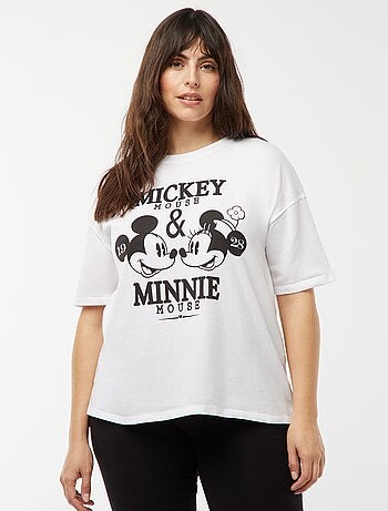 T-shirt 'Principesse' 'Disney' a maniche corte