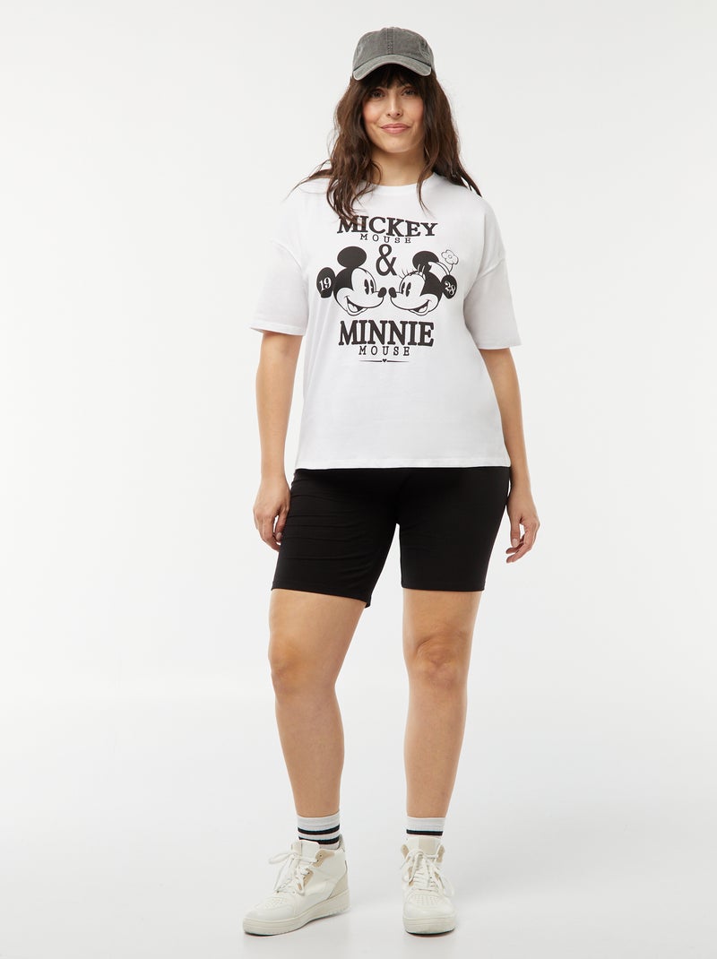 T-shirt 'Principesse' 'Disney' a maniche corte BIANCO - Kiabi
