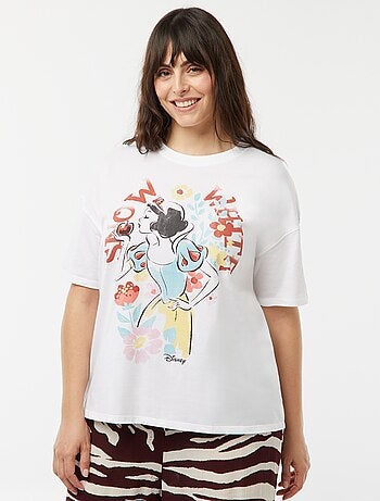 T-shirt 'Principesse' 'Disney' a maniche corte