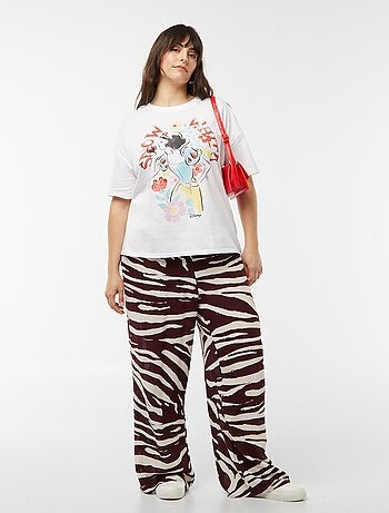 T-shirt 'Principesse' 'Disney' a maniche corte