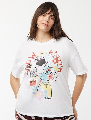 T-shirt 'Principesse' 'Disney' a maniche corte