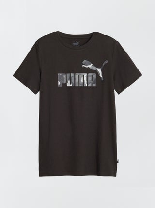 T-shirt 'Puma' con logo mimetica