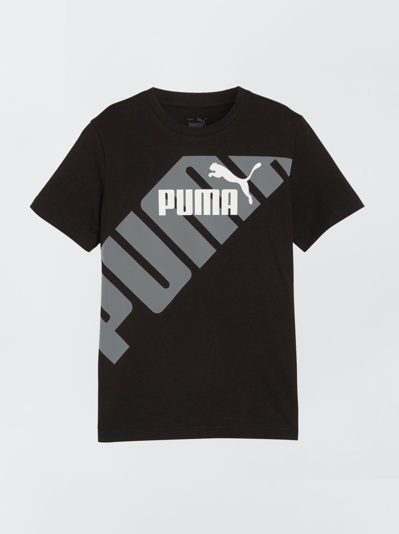 T-shirt 'Puma' con logo NERO - Kiabi