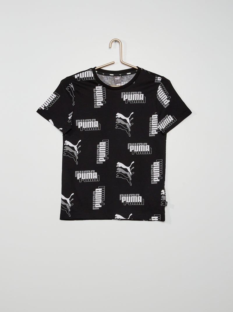 T-shirt 'Puma' in jersey NERO - Kiabi