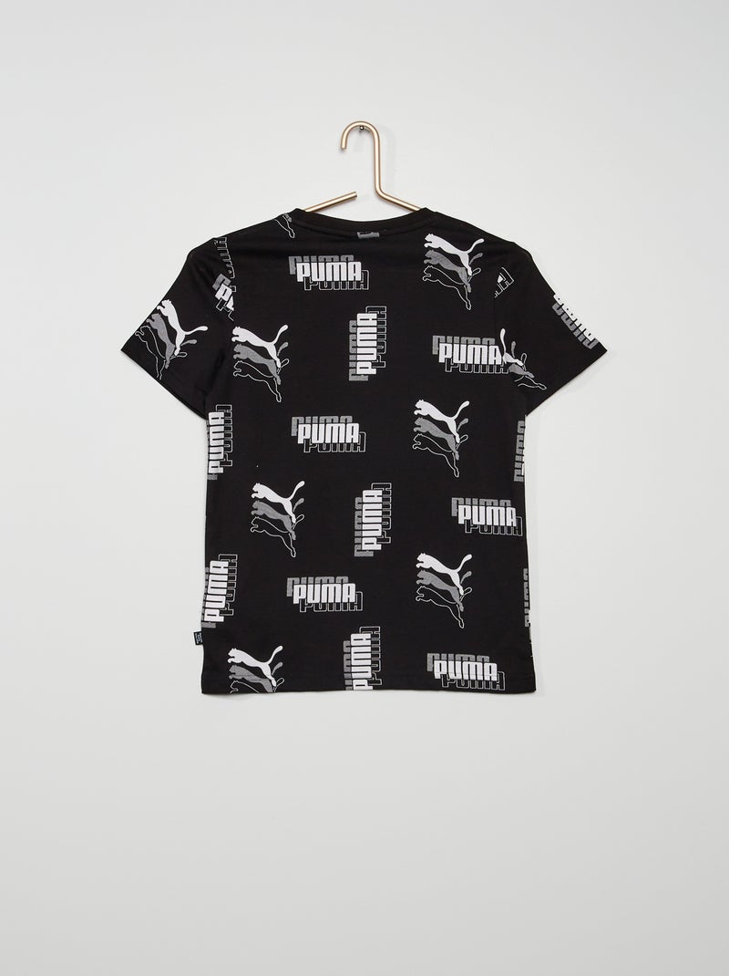 T-shirt 'Puma' in jersey NERO - Kiabi