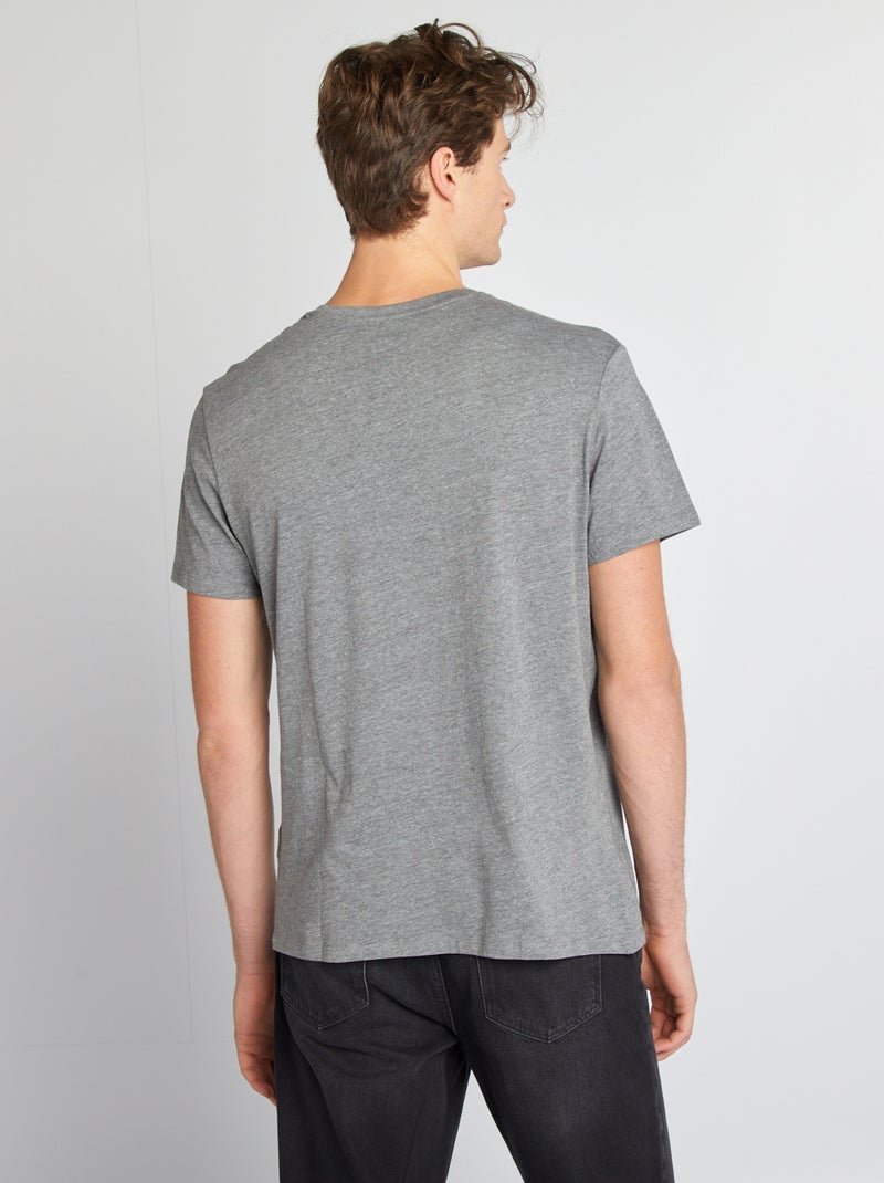 T-shirt puro cotone +190cm GRIGIO - Kiabi