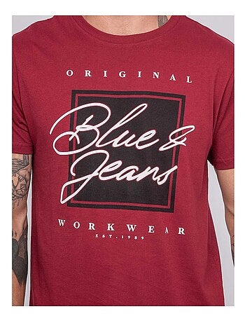 T-shirt puro cotone con motivo JABLOTE