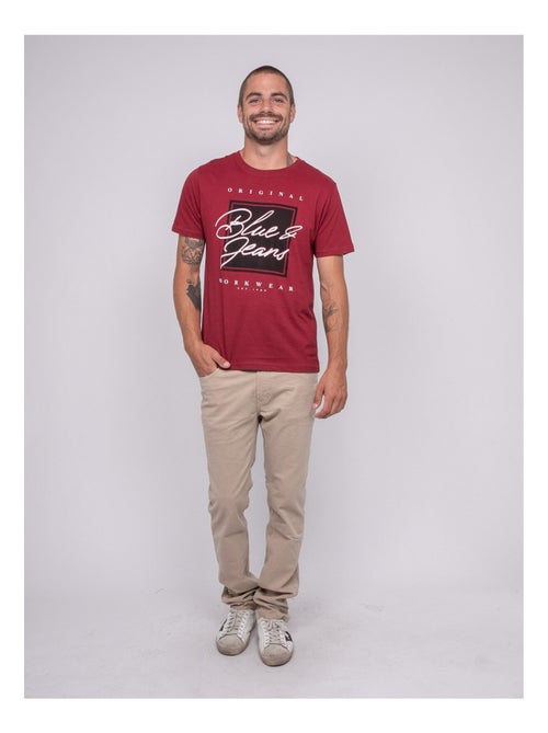 T-shirt puro cotone con motivo JABLOTE - Kiabi