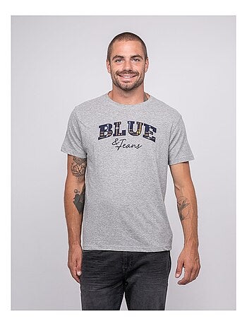 T-shirt puro cotone con motivo JACKHORN