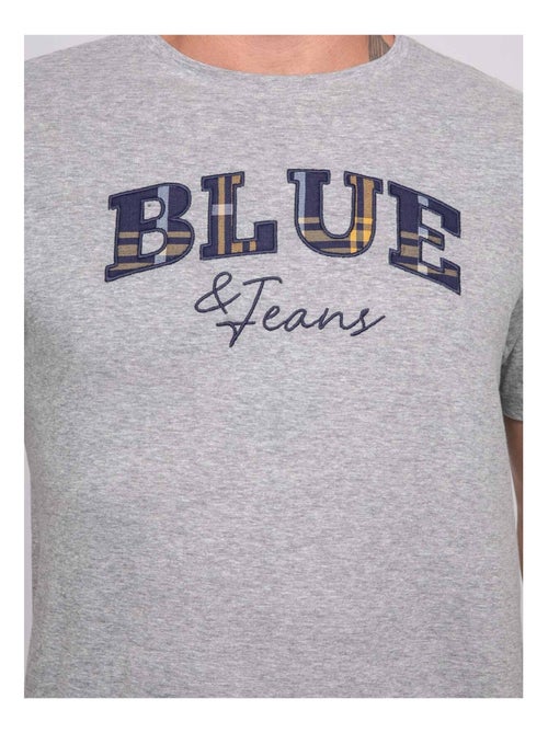 T-shirt puro cotone con motivo JACKHORN - Kiabi