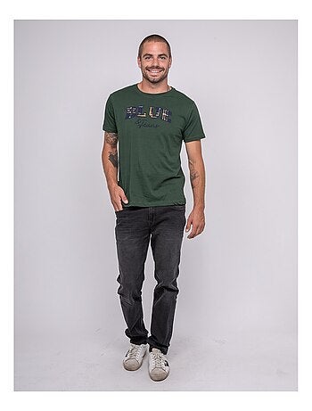 T-shirt puro cotone con motivo JACKHORN