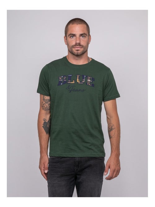 T-shirt puro cotone con motivo JACKHORN - Kiabi