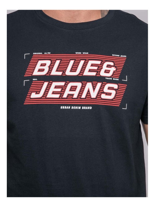 T-shirt puro cotone con motivo JORDIPAL - Kiabi