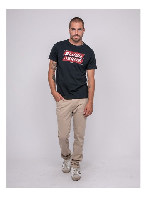 T-shirt puro cotone con motivo JORDIPAL - Kiabi