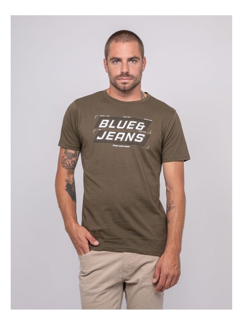 T-shirt puro cotone con motivo JORDIPAL - Kiabi