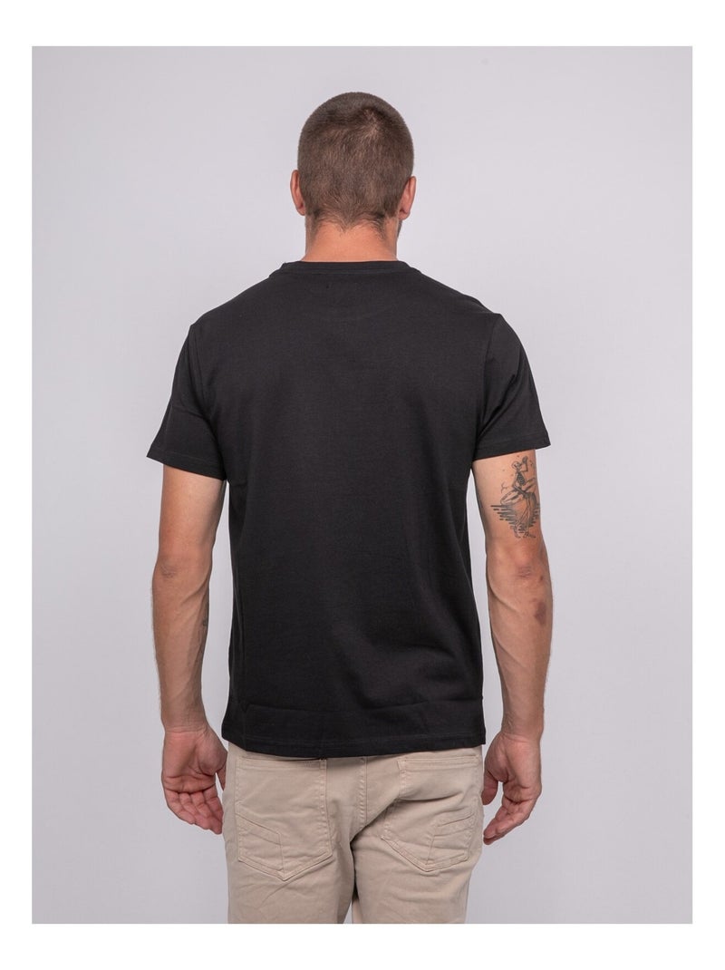 T-shirt puro cotone con motivo JORDIPAL Nero - Kiabi