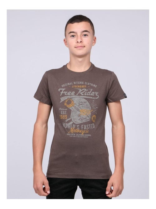 T-shirt puro cotone JORDY-J - Kiabi