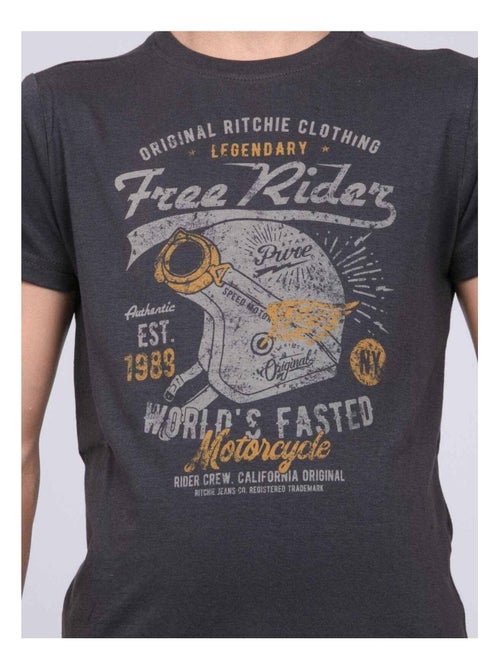 T-shirt puro cotone JORDY-J - Kiabi