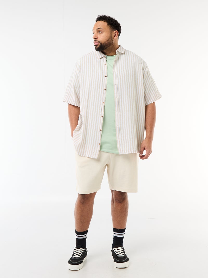 T-shirt puro cotone Verde - Kiabi