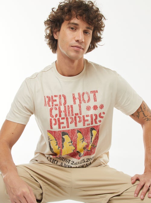 T-shirt 'Red Hot Chili Peppers' maniche corte - Kiabi