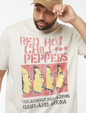 T-shirt 'Red hot chili Peppers' Maniche t-shirt a maniche corte -