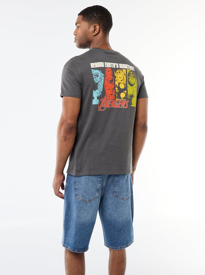 T-shirt regular 'Avengers' Grigio - Kiabi