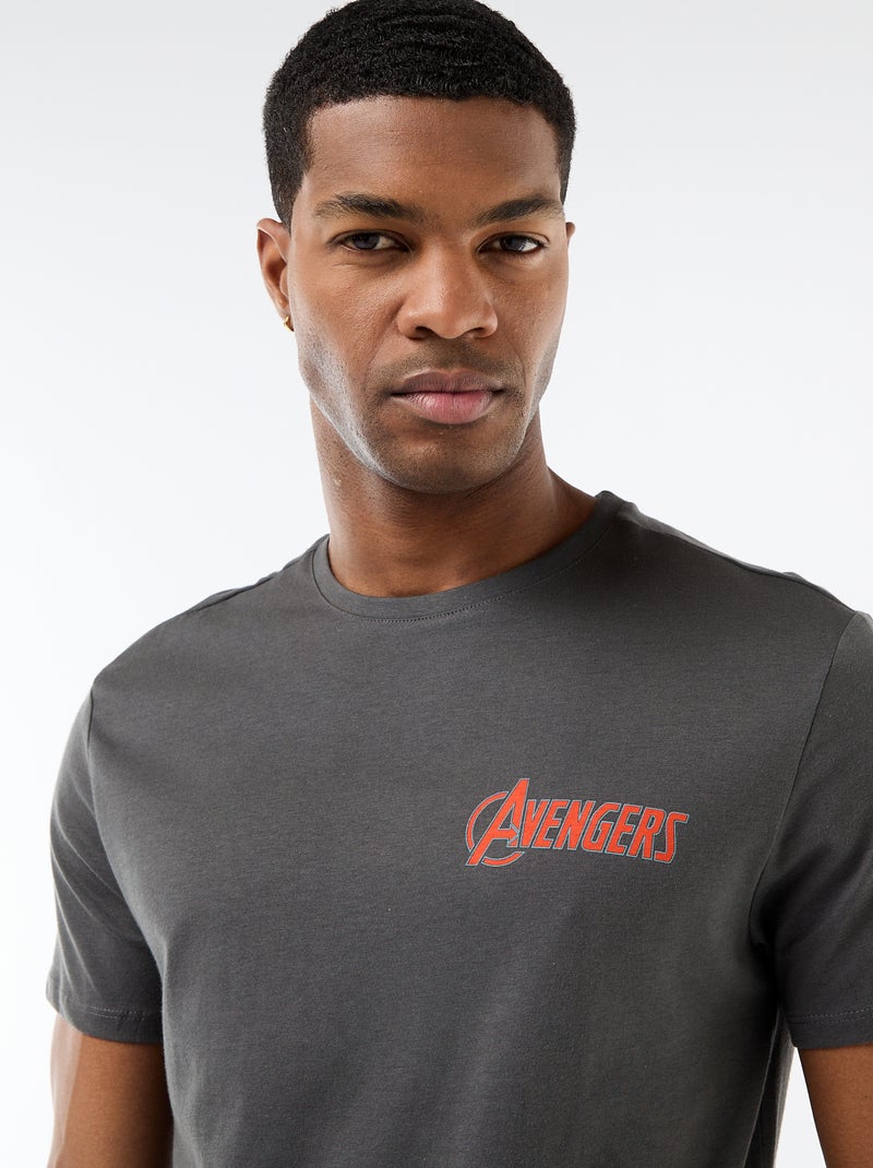 T-shirt regular 'Avengers' Grigio - Kiabi