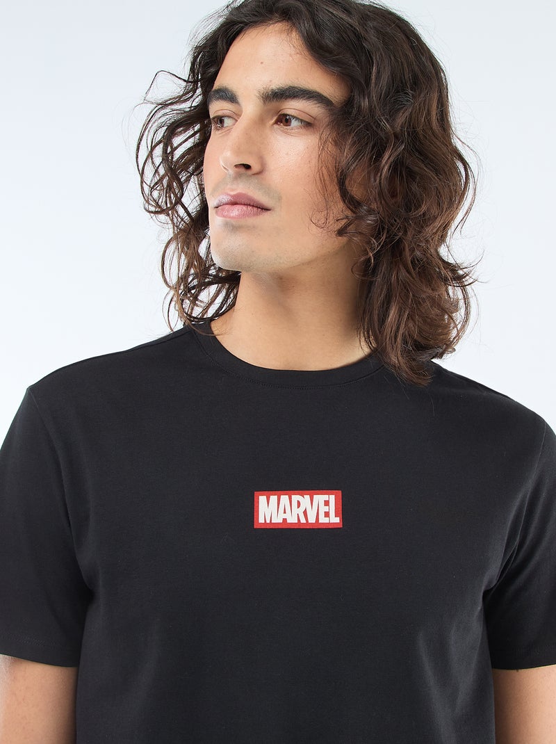 T-shirt regular 'Avengers' Nero - Kiabi