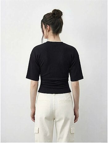 T-shirt regular fit con girocollo lucci