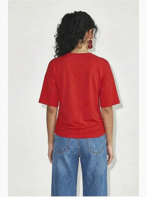 T-shirt regular fit con girocollo lucci - Kiabi T-shirt regular fit con girocollo lucci - Kiabi