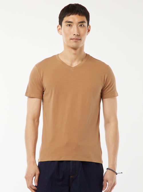 T-shirt regular stretch - Kiabi