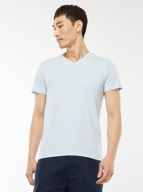 T-shirt regular stretch - Kiabi