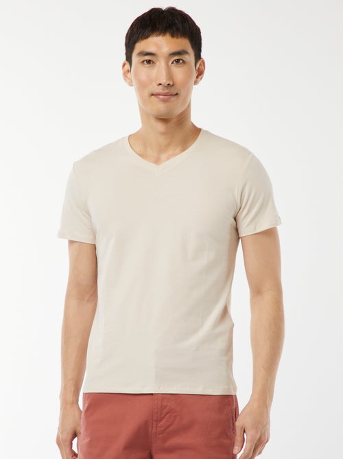T-shirt regular stretch - Kiabi