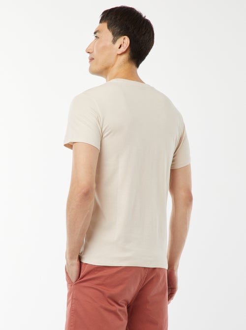 T-shirt regular stretch - Kiabi