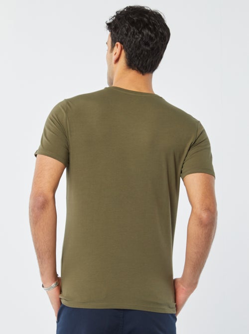 T-shirt regular stretch - Kiabi