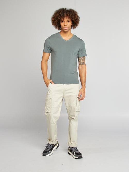 T-shirt regular stretch - Kiabi