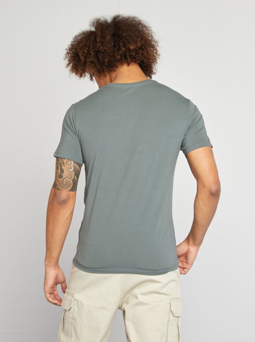 T-shirt regular stretch - Kiabi